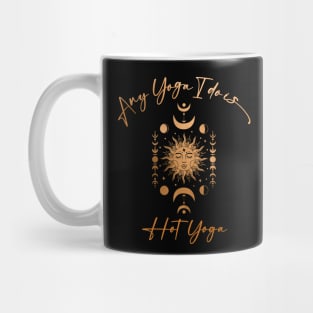 Hot Yoga Mom Celestial Sun Yogi Namaste Savasana Mug